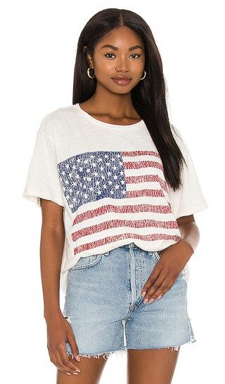 Cooper Tee in American Flag Graphic | Revolve Clothing (Global)