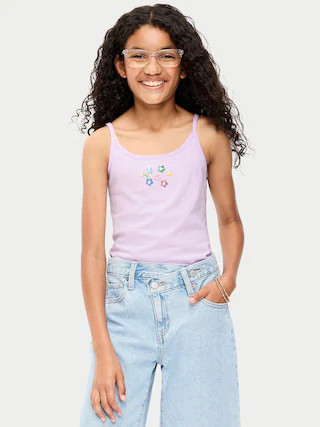 Fitted Graphic Cami for Girls | Old Navy (US)