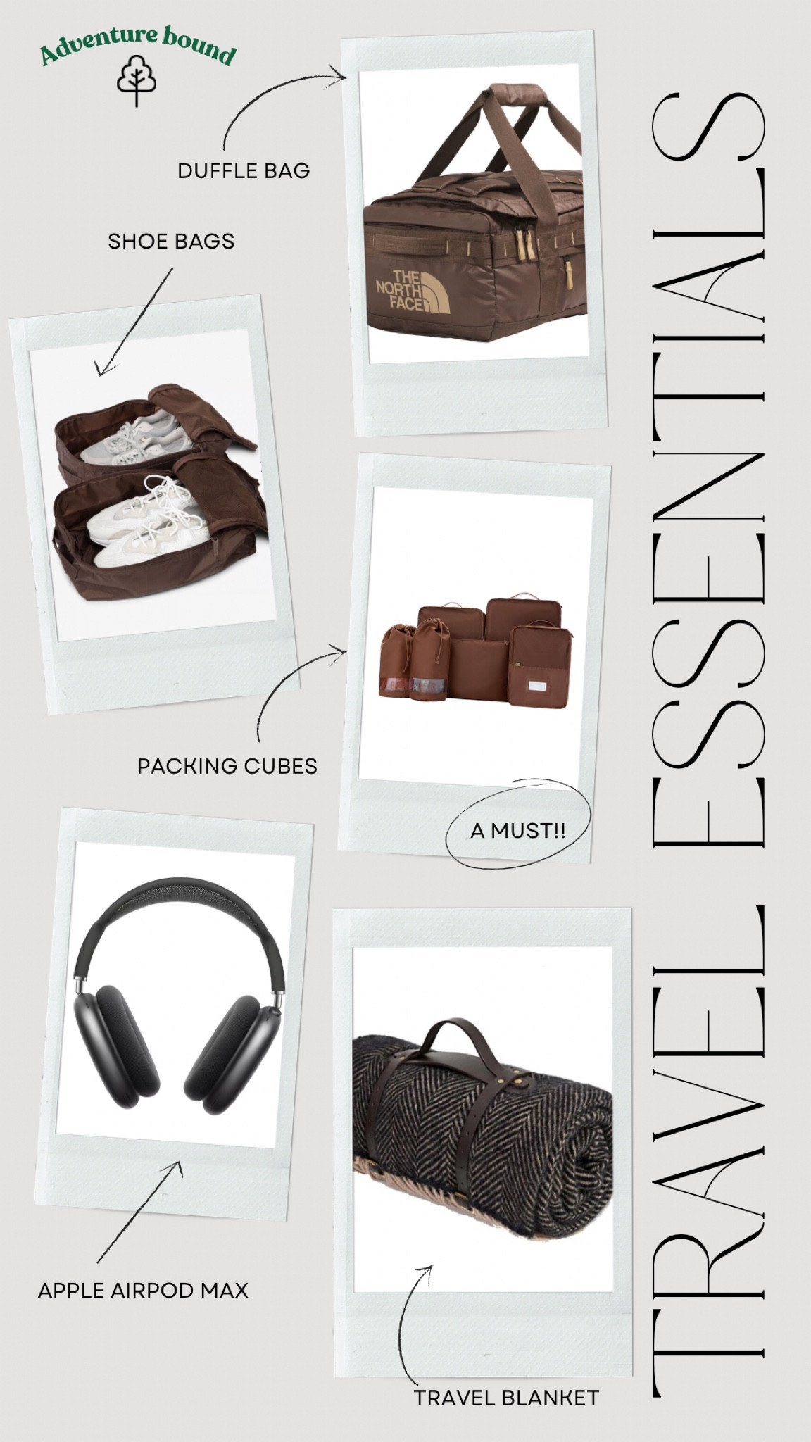 Adventure travel essentials— a solid foundation + basics for organized packing 🧳🌲✨

#LTKTravel #LTKActive #LTKFindsUnder100