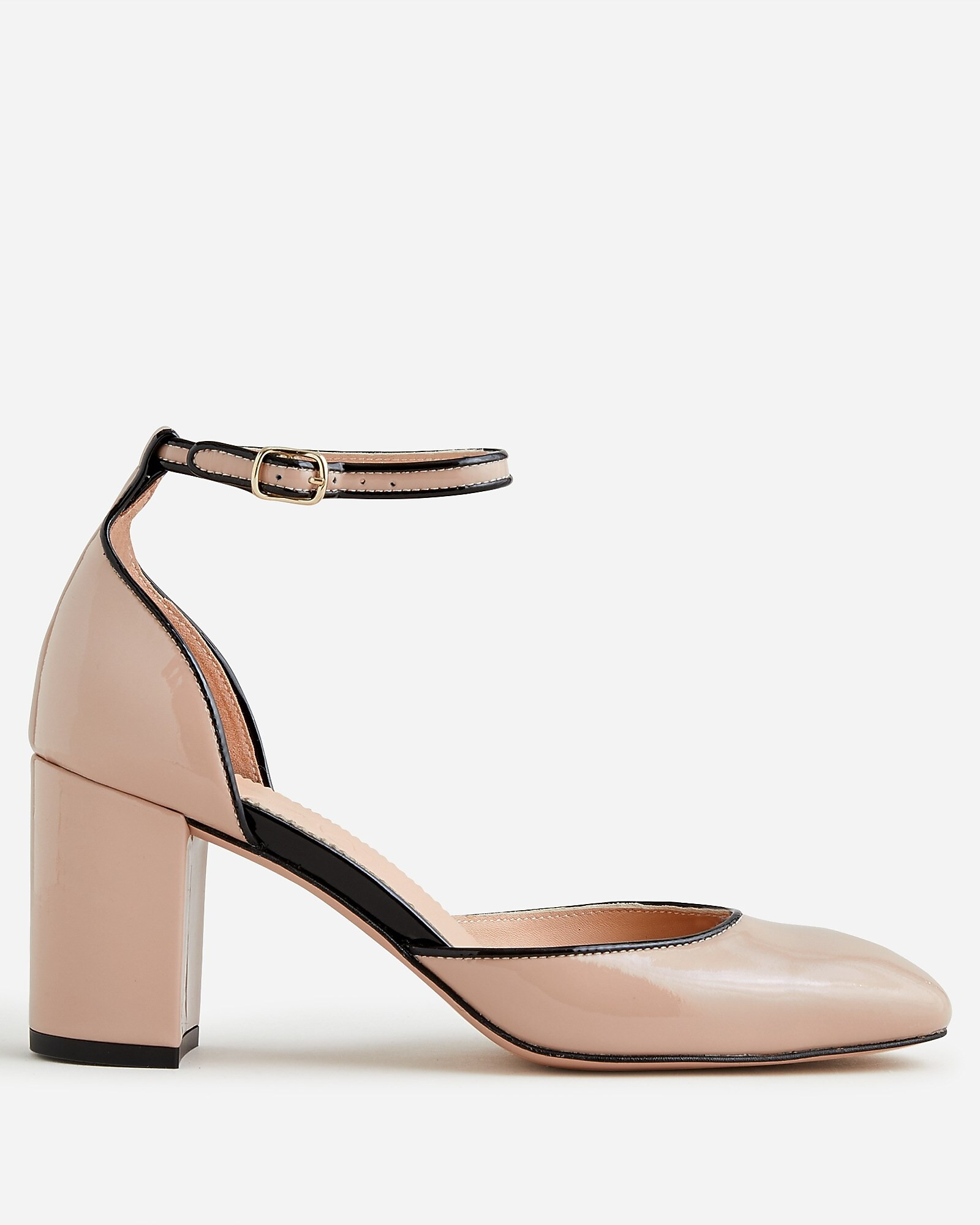 Maisie ankle-strap heels in Italian patent leather | J. Crew US