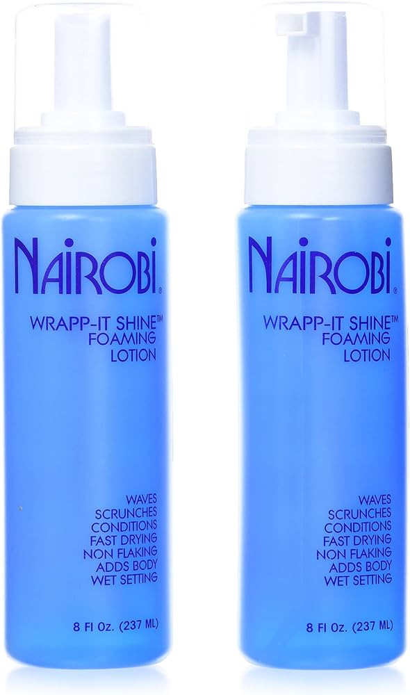 Nairobi Wrapp-it Shine Foaming Lotion, 2 Count | Amazon (US)