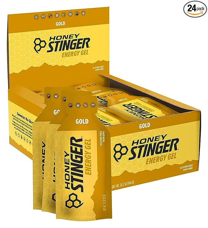 Honey Stinger Gold Energy Gel, Gluten Free & Caffeine Free, for Exercise, Running and Performance... | Amazon (US)