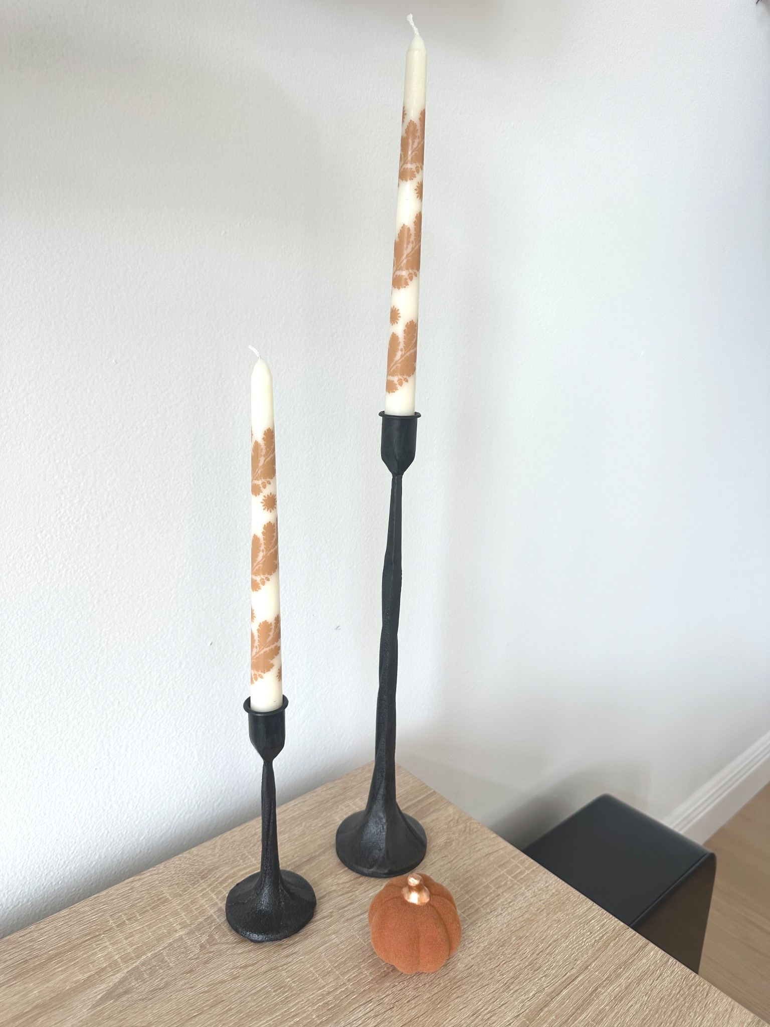 These candle sticks are almost too pretty to light! 

 #LTKSeasonal #LTKHome