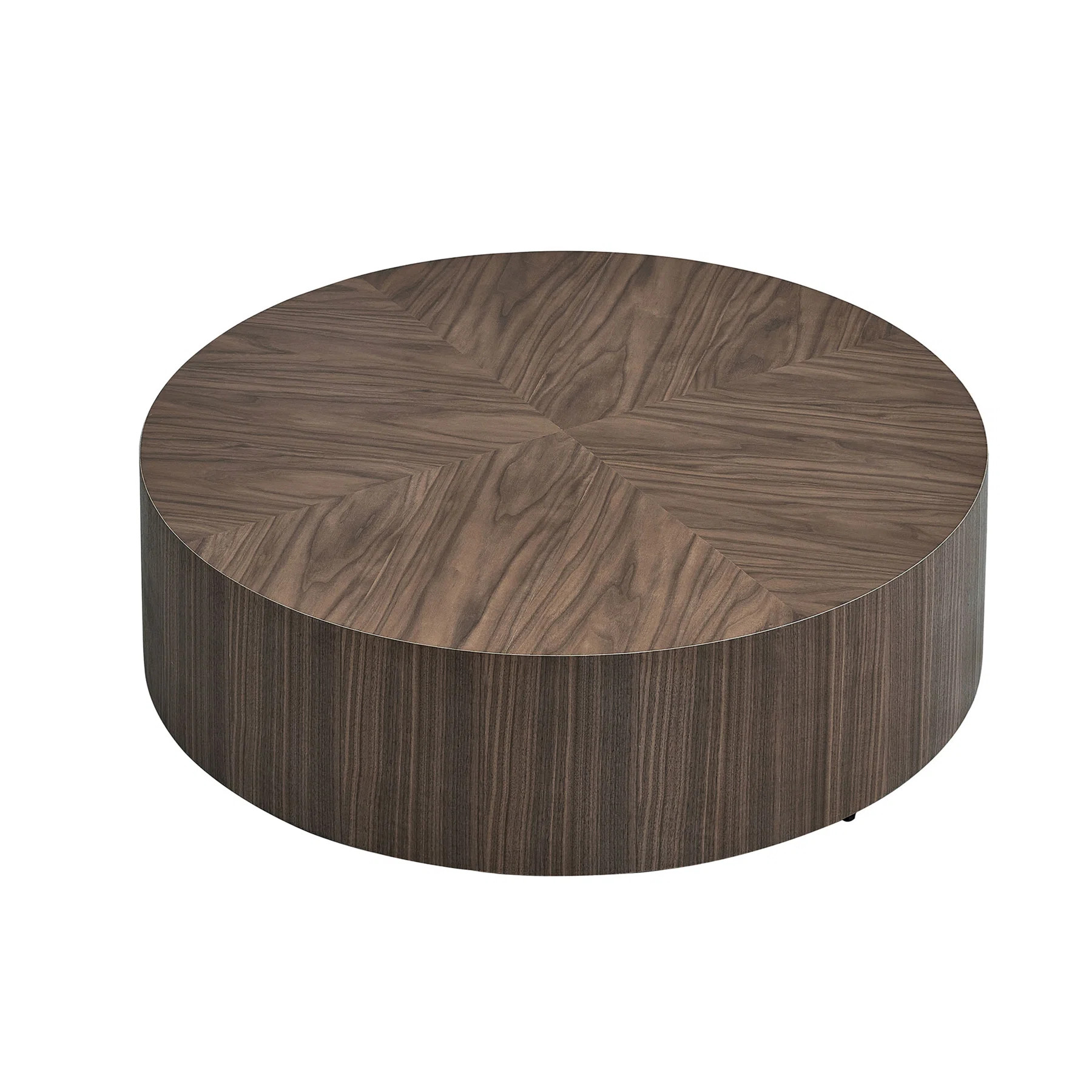 35.43 Inch Modern Round Coffee Table | Wayfair North America