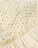 AE Sunchaser Knit Crochet Babydoll Cami | American Eagle Outfitters (US & CA)