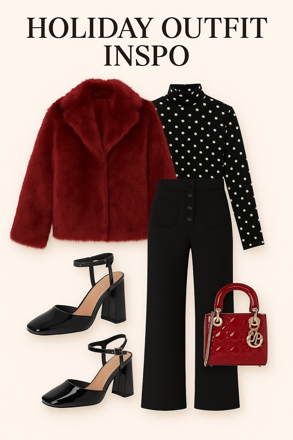 Holiday chic, but make it effortless.
Burgundy + black will always be a win 🤍
Everything linked.


#LTKHoliday #LTKootd #LTKgrwm