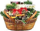 Gift Basket Village Home For The Holidays: Christmas Gift Basket with Cheese & Sausage, Large | Amazon (US)