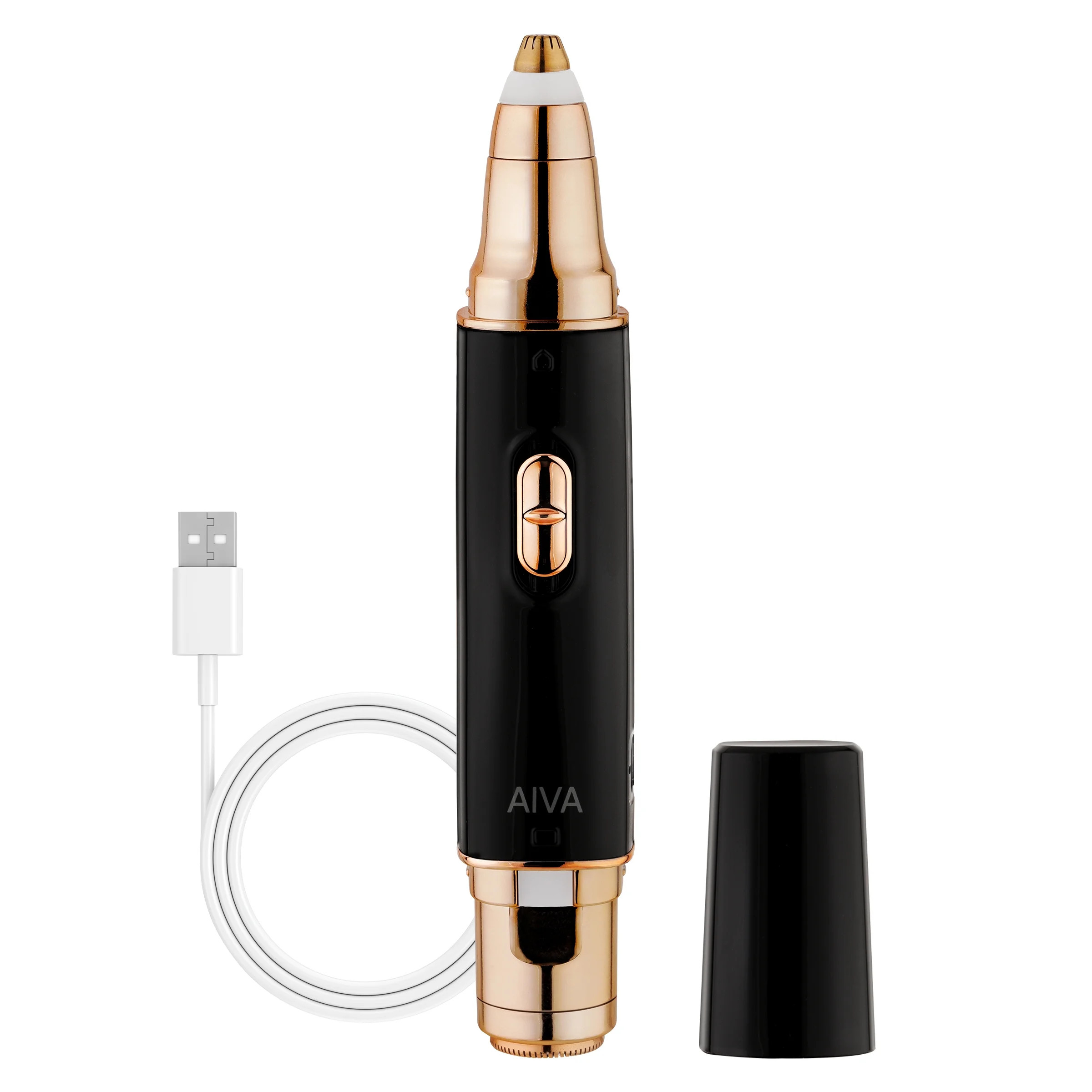 Spa Sciences AIVA Dual Sonic Facial Hair Remover & Eyebrow Trimmer | Walmart (US)