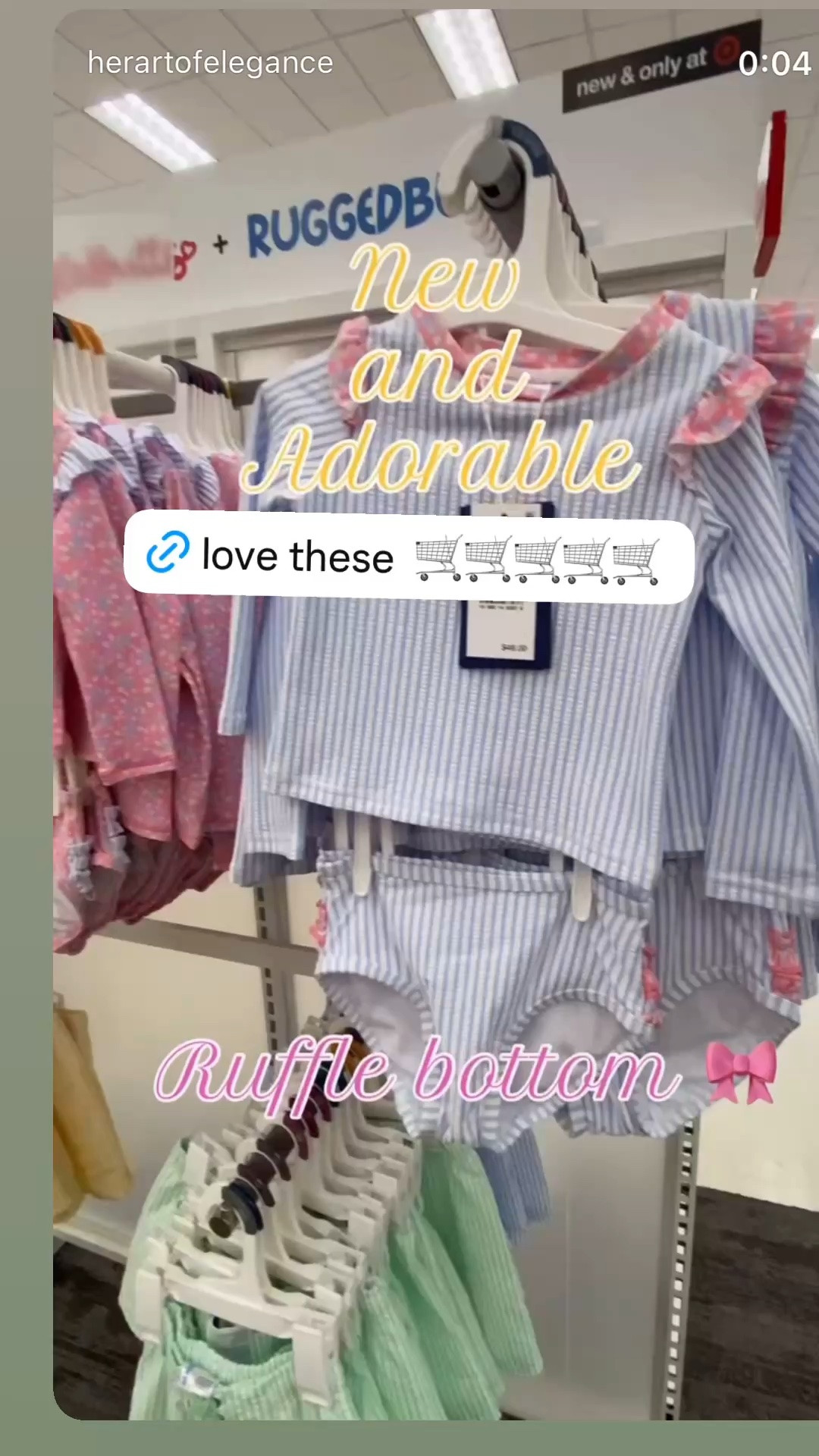 Adorable baby and toddler ruffle bottom swimsuits!!! I had to get these for two of my followers too!!! 🩵🙏🏻

#LTKdayinmylife #LTKmomlife #LTKBaby