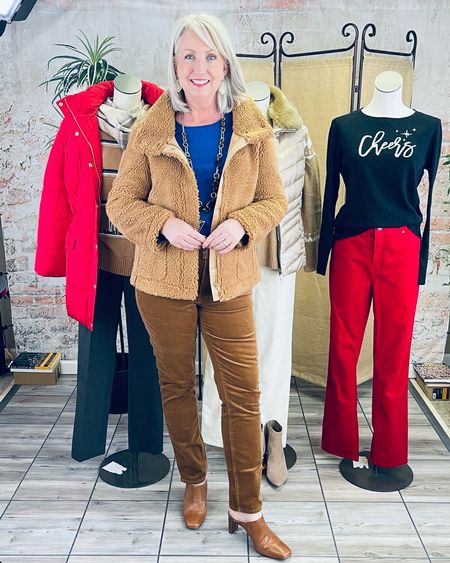 Shop my recent Instagram LIVE here. Talbots is giving you 30% off your purchase. Cords and bi-stretch pants run small to me. I sized up. The teddy coat runs large. I sized down. The parka is TTS, as is everything else  

#LTKsalealert #LTKstyletip #LTKSeasonal