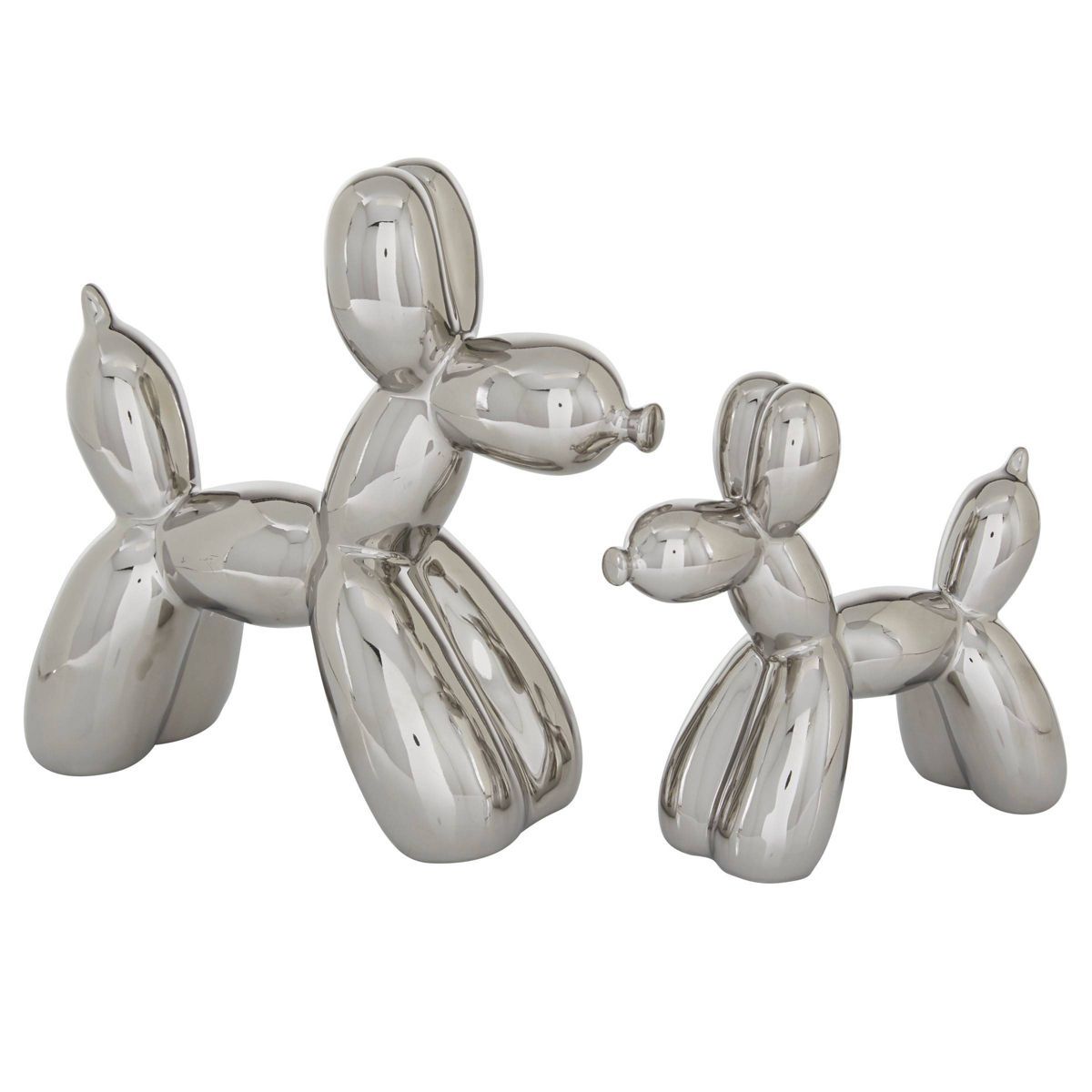 Set of 2 Ceramic Balloon Dog Sculptures - Olivia & May | Target