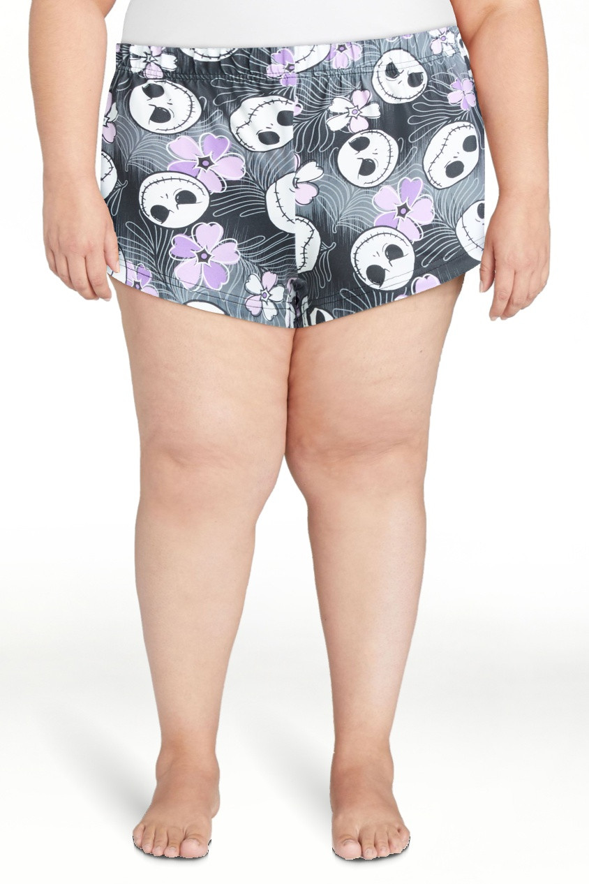 Nightmare Before Christmas Women's and Women's Plus Jersey Sleep Shorts, 2-Pack, Sizes XS-3X | Walmart (US)