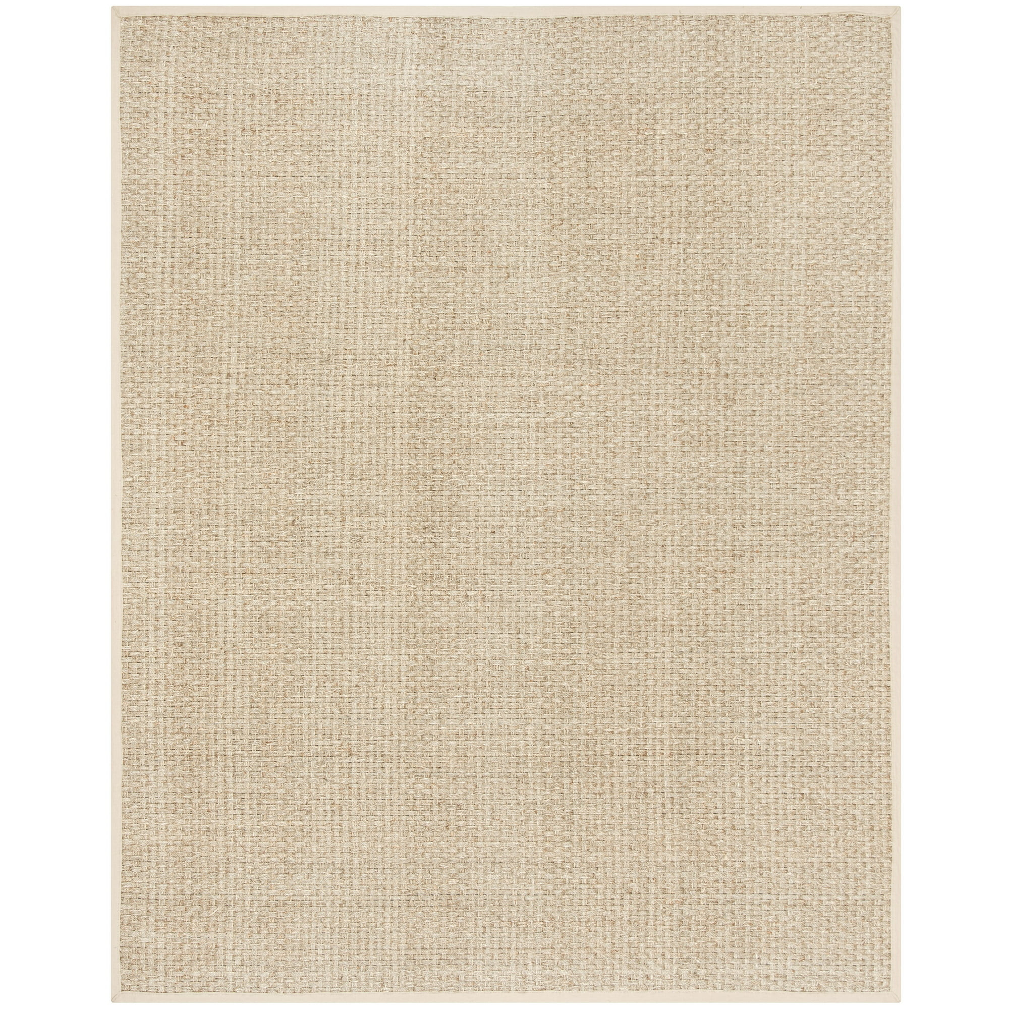SAFAVIEH Natural Fiber Arbor Bordered Area Rug, Natural/Beige, 10' x 14' - X-Large - Coastal Desi... | Walmart (US)