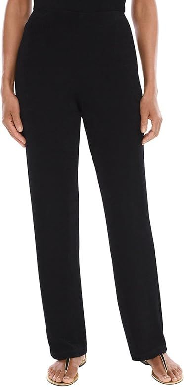 Women's Travelers Classic No Tummy Pants Petite, Tall, Regular Length | Amazon (US)