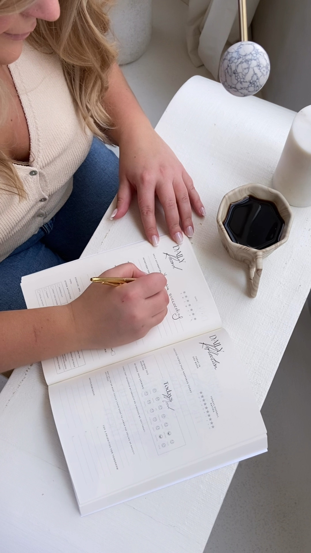 Start the year 2025 off right with the Lela&Bliss Selfcare Journal. Stay organized, reflect daily, and track your wellness with a personal touch. It’s the perfect tool for an intentional and positive year ahead. 

#newyearsresolution #dailymotivation #goalsetting #selfcarejournal #shopltk #journalingprompts 

#LTKbeauty #LTKgiftguide #LTKfitness