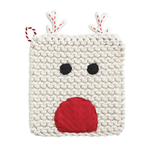 Reindeer Christmas Potholder | Mud Pie