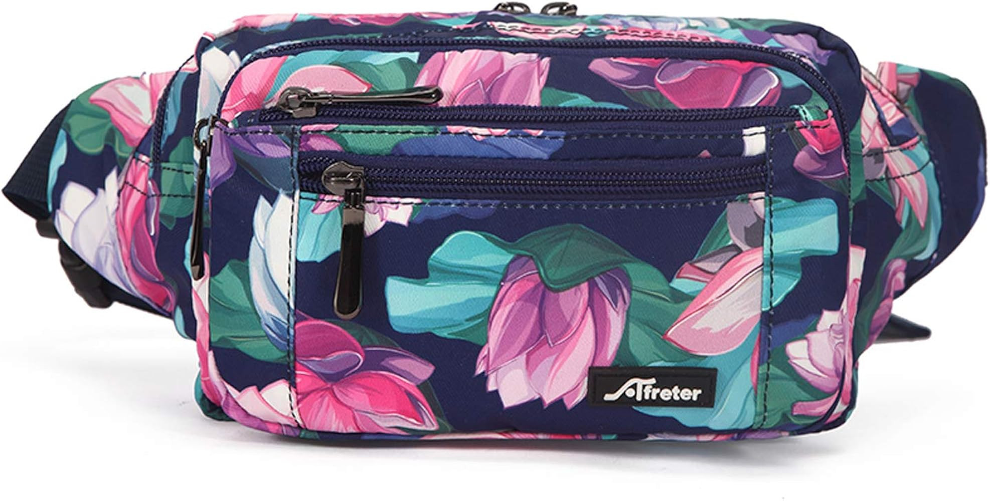 DYJ Waist Pack Bag Fanny Pack for Men&Women Waterproof Hip Bum Bag with Rain Cover Adjustable Strap  | Amazon (US)