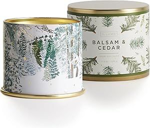 ILLUME Noble Holiday Balsam & Cedar Soy Candle, Large Tin | Amazon (US)
