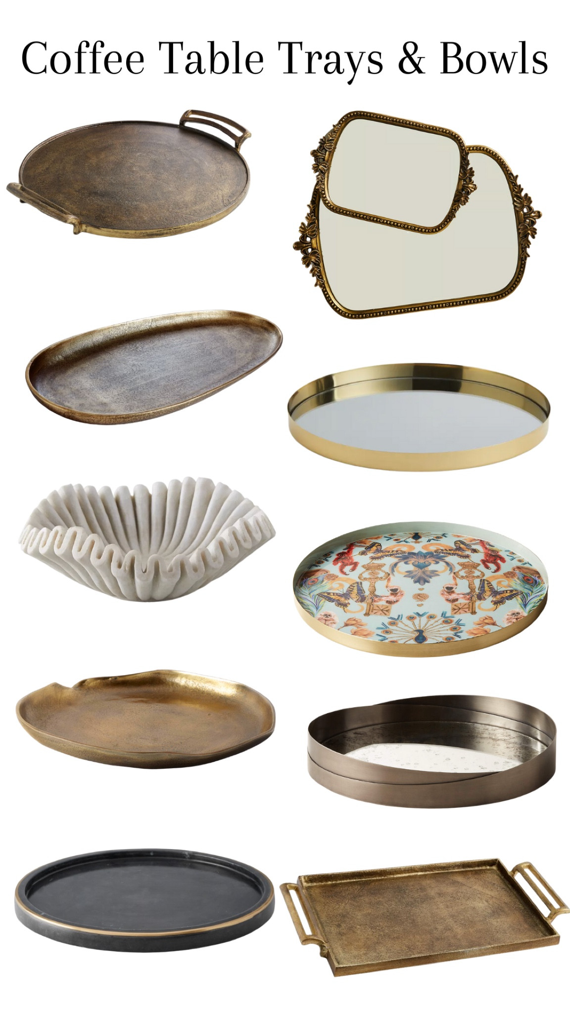 Coffee Table Trays & Bowls

#LTKstyletip #LTKFind #LTKhome