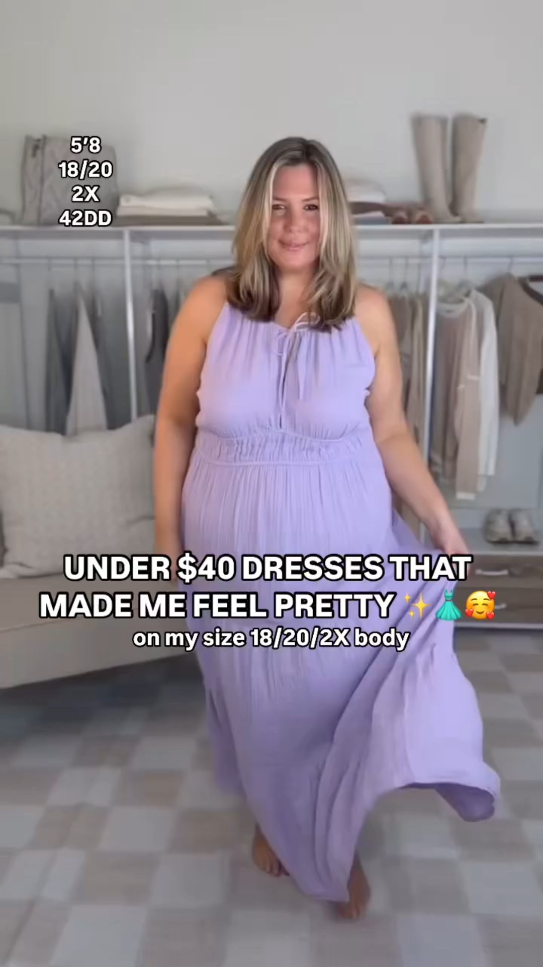 Under $40 plus size dresses that make me feel pretty! 1. Wearing the XXL - it fits great, I think a 2X would be too large for my chest! 2. Wearing an XXL, it fits like a regular 2X! 3. The 2X fits perfectly and the straps are adjustable so get your regular size! 4. Wearing an XXL and it fits me generously! 5. I’m wearing the 1X, definitely size down! 6. The black dress is a 2X! 

Plus size fashion, spring dresses, affordable fashion, everyday outfit idea, flattering dresses 

#LTKMidsize #LTKFindsUnder50 #LTKPlusSize