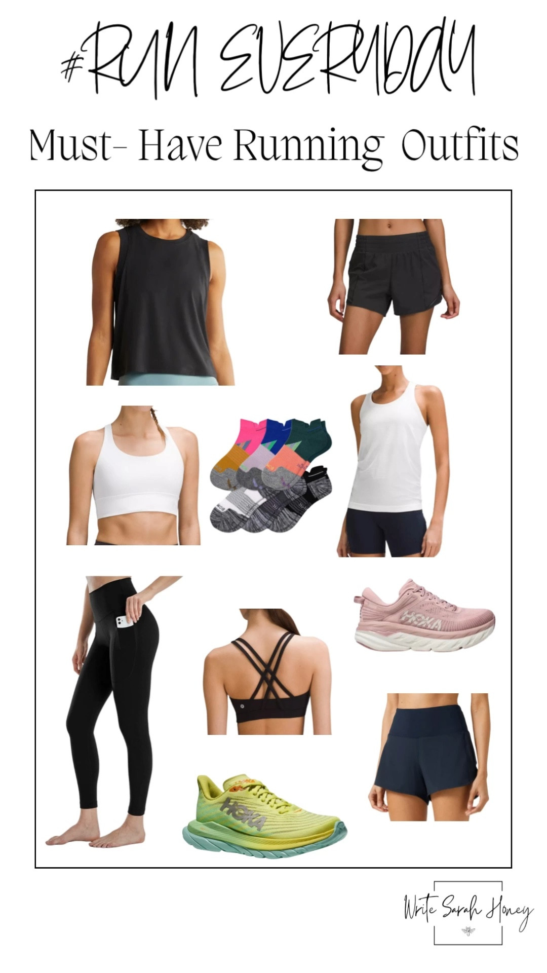 Running Must- Haves! Shop Now! Follow Write Sarah Honey! 
#run #running #workout #fitness #fitnessmotivation #outfits #shop @lululemon @hoka @bomba @amazon #LTKFitness

#LTKfitnessgoals #LTKActive #LTKSaleAlert