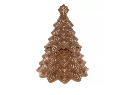 Ceramic Gingerbread Christmas Tree Cookie Jar w/ White Icing Details sold out | eBay US