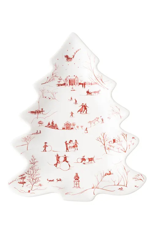 Juliska Country Estate Winter Frolic Ruby Small Tree Tray at Nordstrom | Nordstrom
