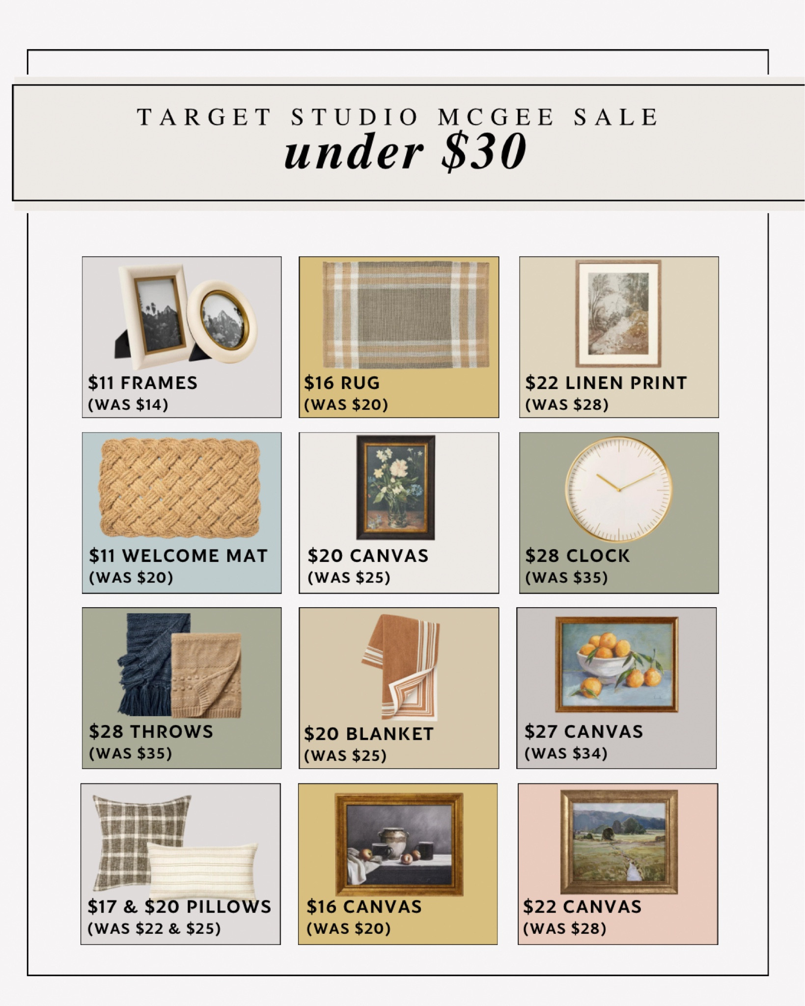 Refresh your home this fall with some great Target finds for under $30! 

#LTKSeasonal #LTKHome #LTKFallSale