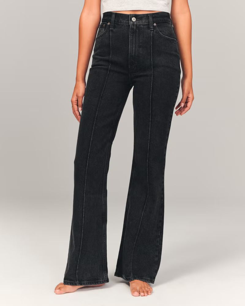 High Rise Vintage Flare Jean | Abercrombie & Fitch (US)