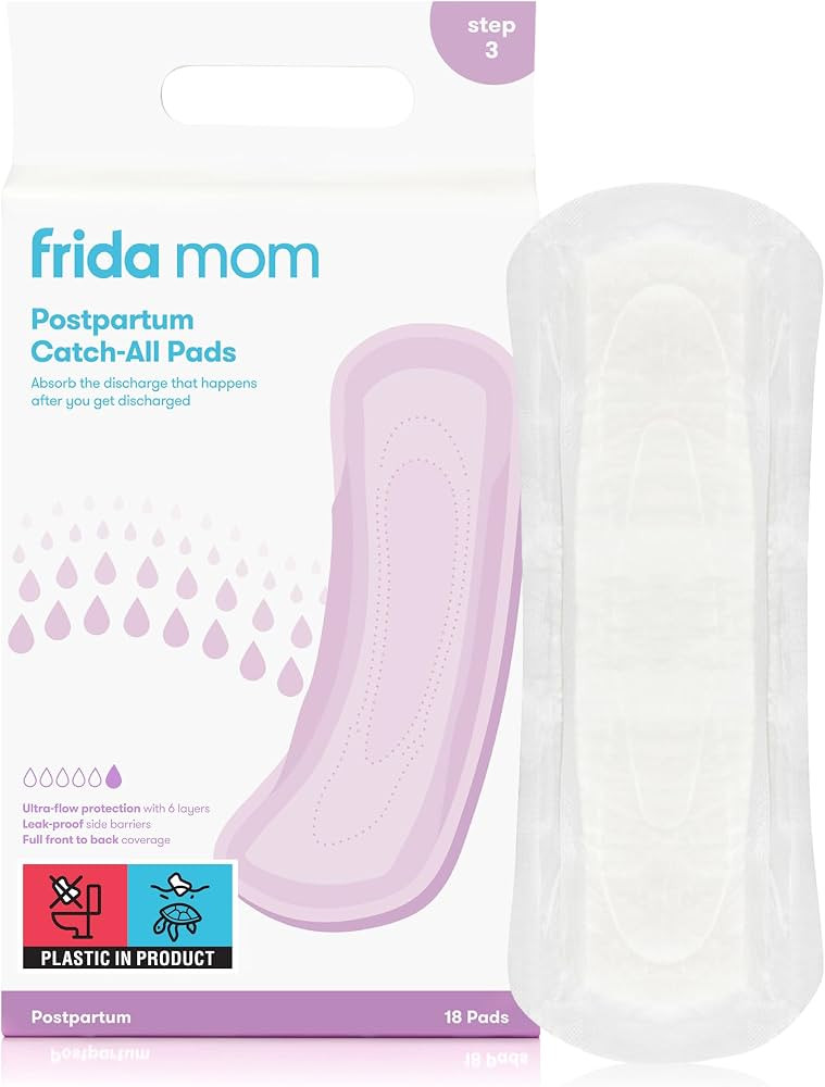 Frida Mom Postpartum Pads, Leak Proof Feminine Care Maxi Pads, 6 Layers of Protection for Maximum... | Amazon (UK)