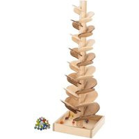 Rainbow Marble Tree - Natural Wood Marble Run Toy With Glass Marbles Usa | Etsy (US)