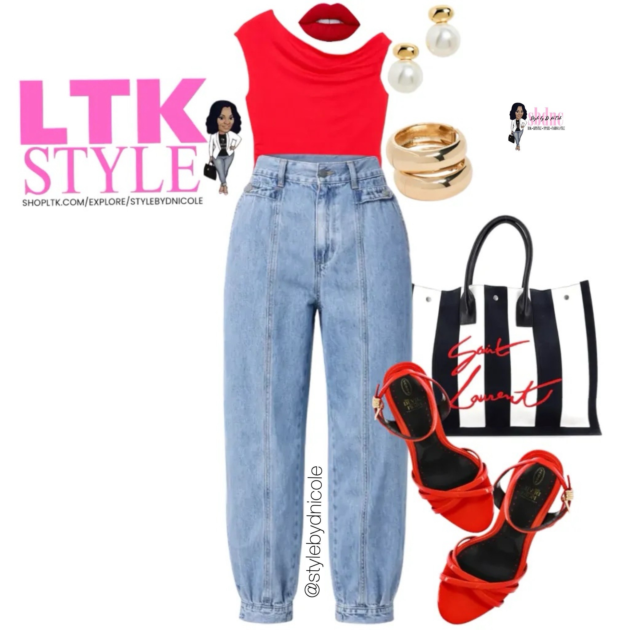 A very simple yet fly look with red as the main character! 

#LTKSeasonal #LTKOver40 #LTKMidsize