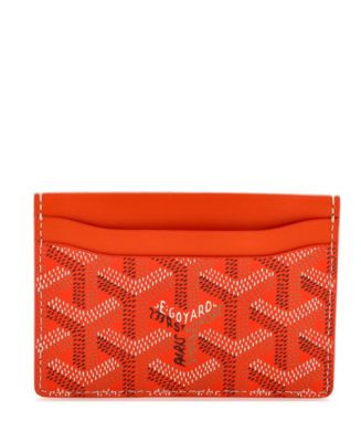 Pre-Owned Goyard  Saint Sulpice Card Holder Coated Canvas  | Bloomingdale's Handbags | Bloomingdale's (US)