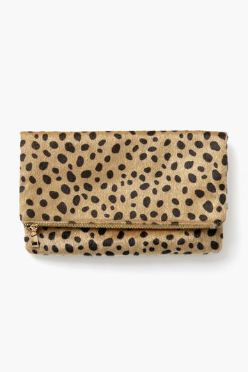 Leopard Foldover Clutch | Tuckernuck (US)