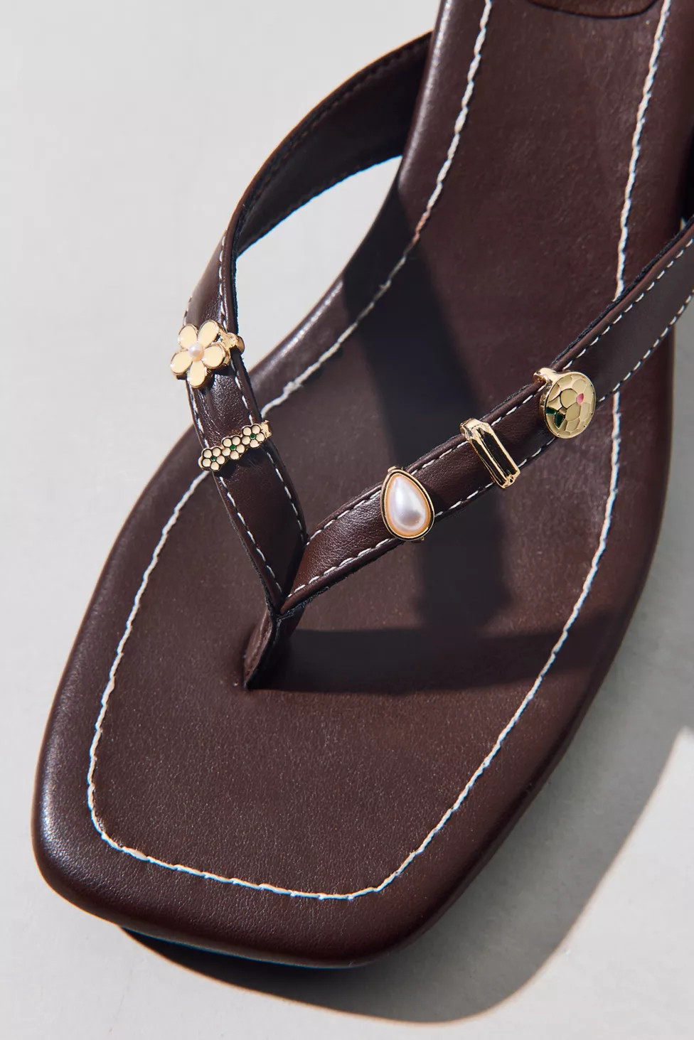 Bloom Flower Enamel Sandal Charms Set | Urban Outfitters (US and RoW)