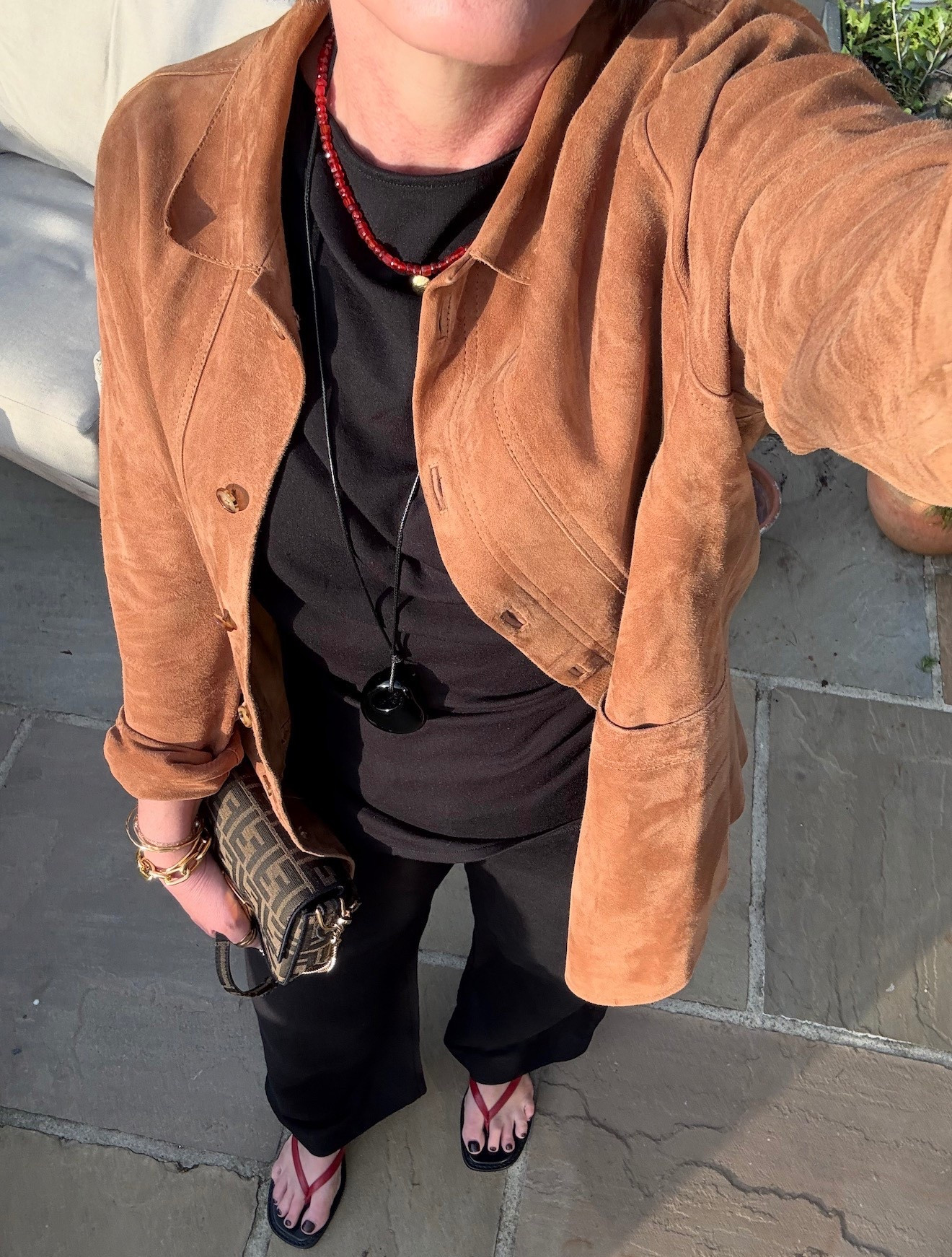 Simple spring look with my favourite staples
Will jacket size large 
Zara flats true to size 
MV necklace 
Top and trousers old similar linked 


#LTKspring #LTKover50style #LTKshoes