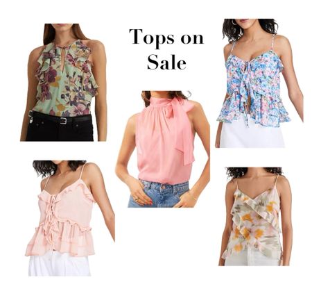 Cute summer tops on sale!

#LTKSeasonal #LTKSaleAlert #LTKStyleTip