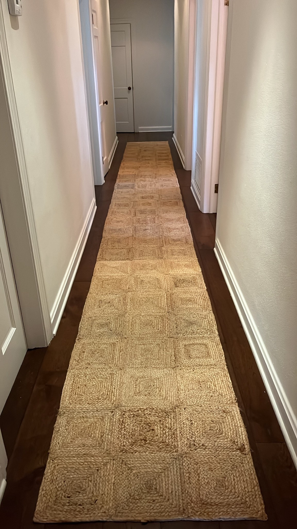 Insanely impressed by our new  Etsy jute runner - under $200! Our hallway is about to get a facelift and this is runner was so easy to customize size and shipped so quick! 

#LTKHome