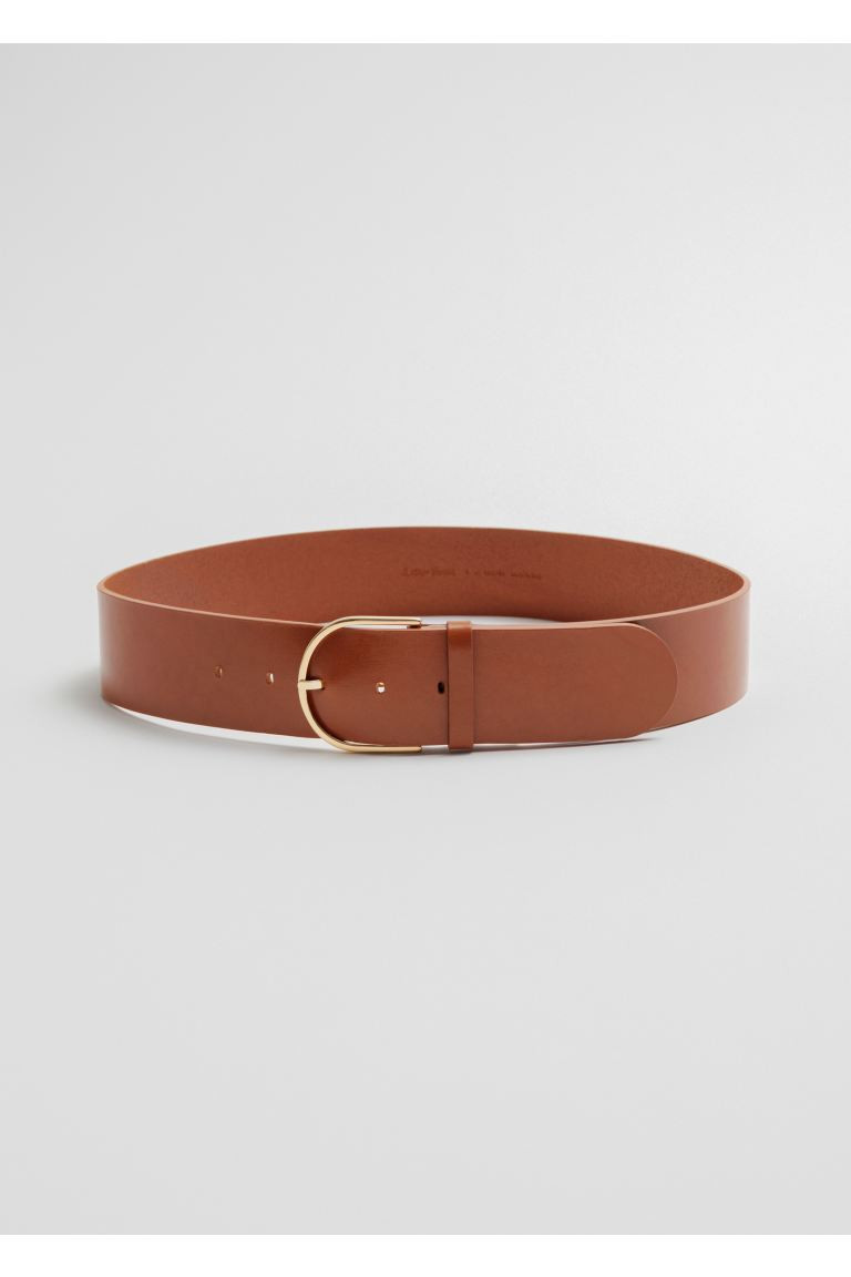 High-Waist Leather Belt | H&M (UK, MY, IN, SG, PH, TW, HK)