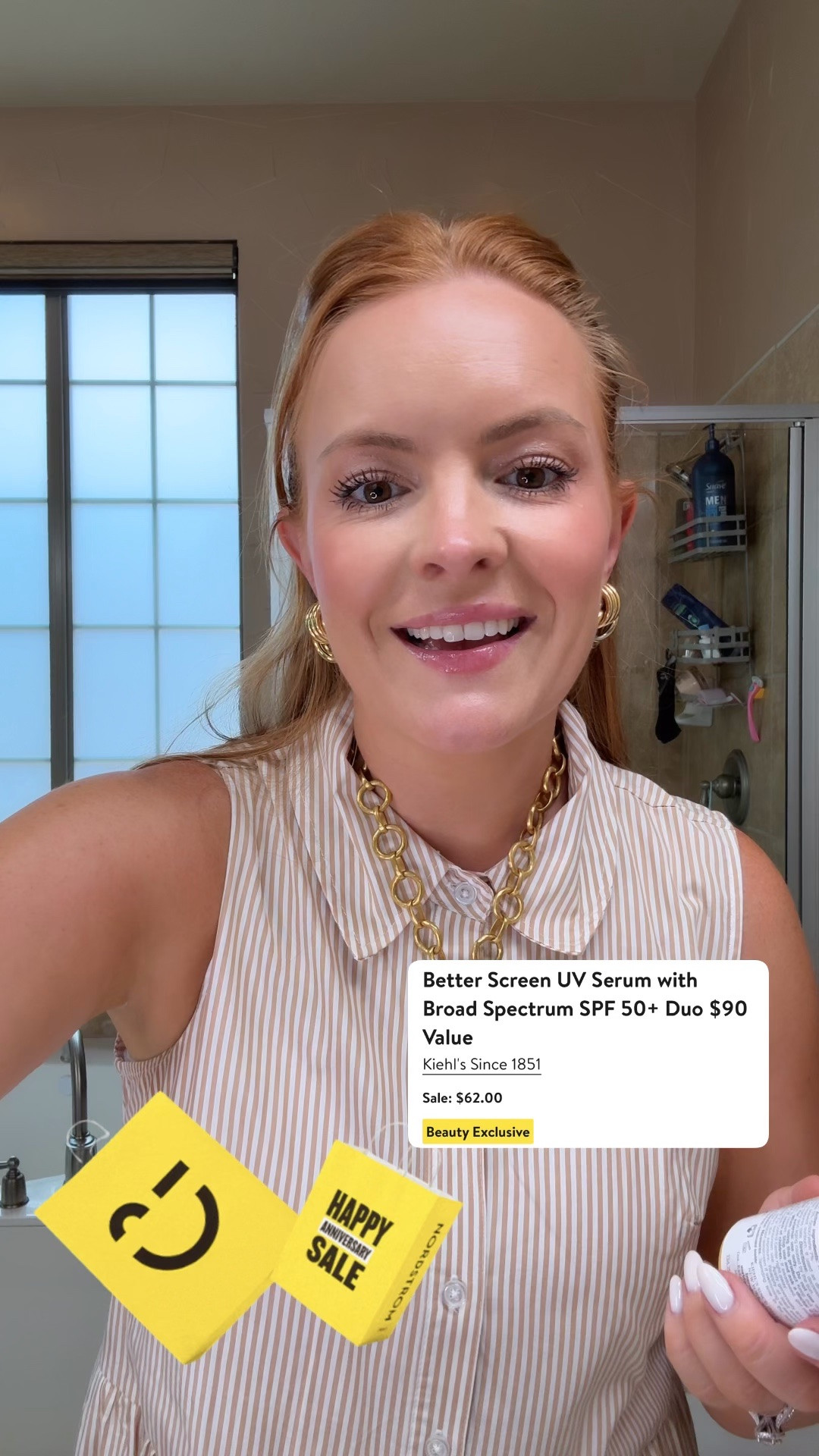 Never skip SPF—especially when you can save on it during the Nordstrom Anniversary Sale. ☀️ This Kiehl’s Better Screen UV Serum SPF 50+ duo is lightweight, layers beautifully under makeup, and gives broad-spectrum sun protection without feeling greasy. One of the best daily facial sunscreen deals if you’re refreshing your morning skincare routine.

#NordstromAnniversarySale #NSaleBeauty #Kiehls #SPF50 #DailySunscreen #SkincareRoutine #LuxurySkincare #NordstromBeauty