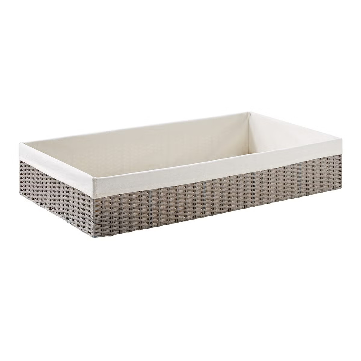 Grey Montauk Underbed Storage Bins | The Container Store