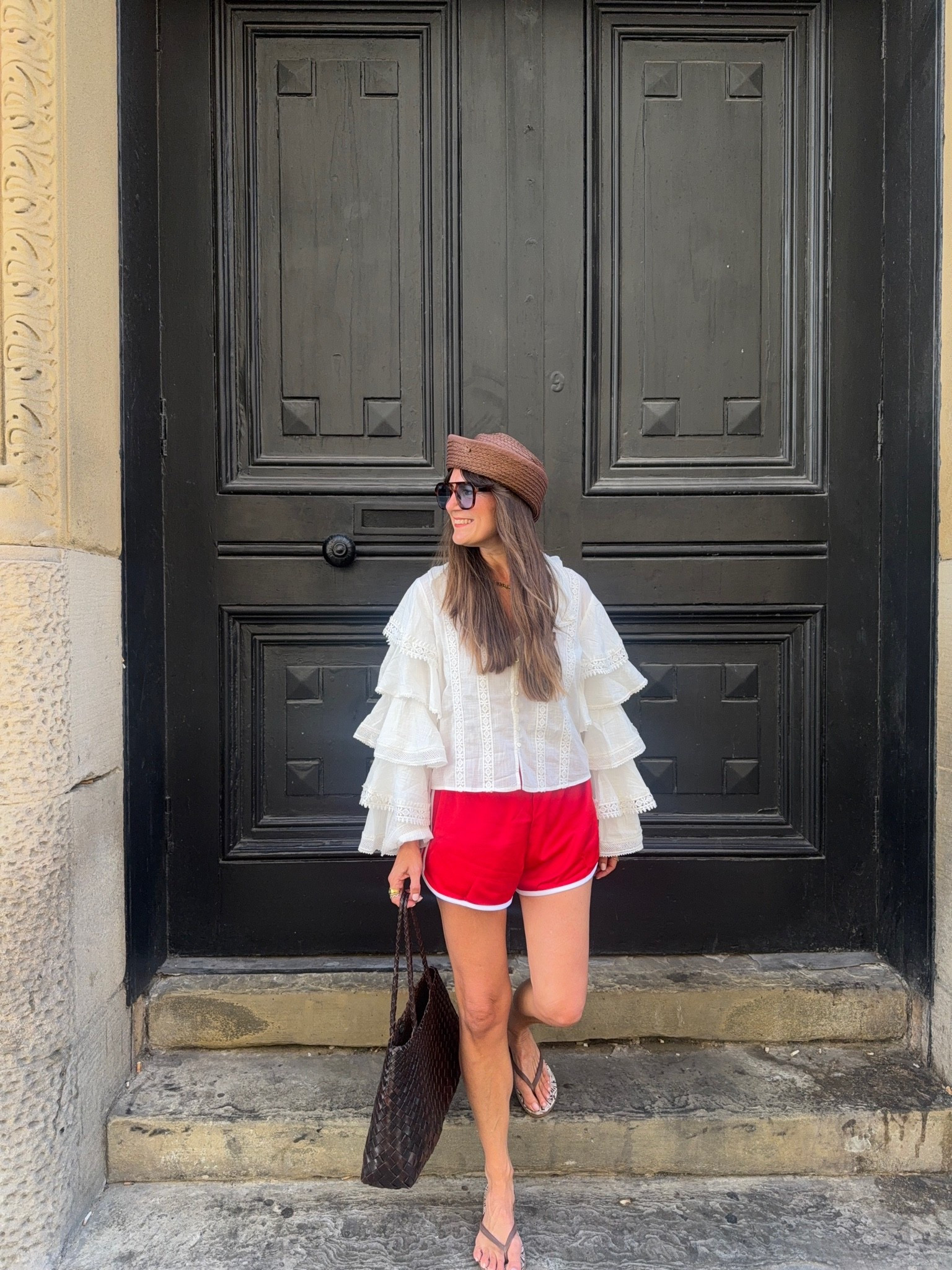 The perfect heatwave shorts. Actually a perfect outfit for a sunny day

#LTKuk #LTKsummer #LTKeurope