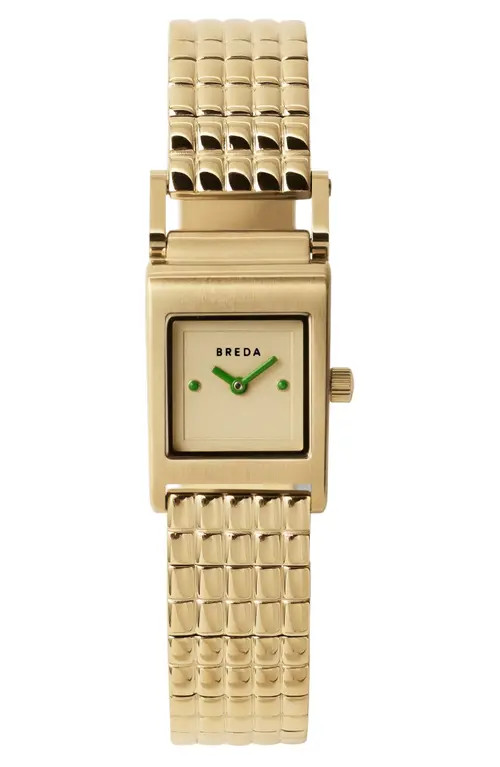 BREDA Revel Bracelet Watch, 18mm in 18K Gold-Plated at Nordstrom | Nordstrom