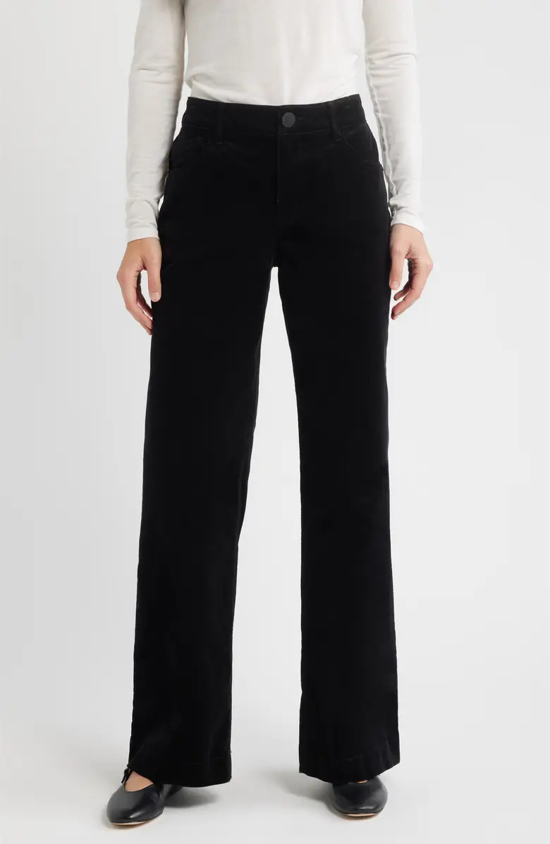 Sam High Waist Wide Leg Corduroy Pants | Nordstrom