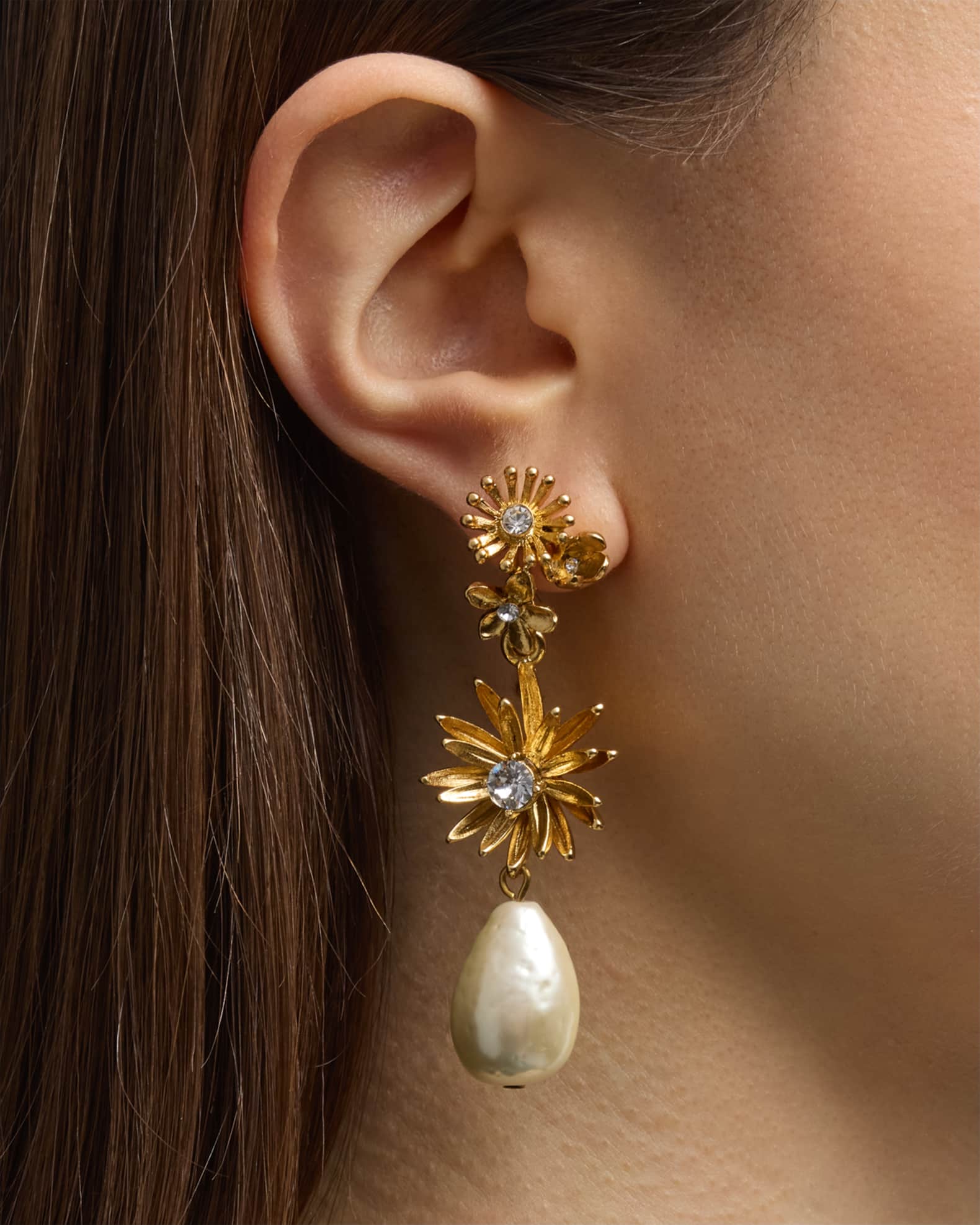 Floral Bloom Earrings | Neiman Marcus
