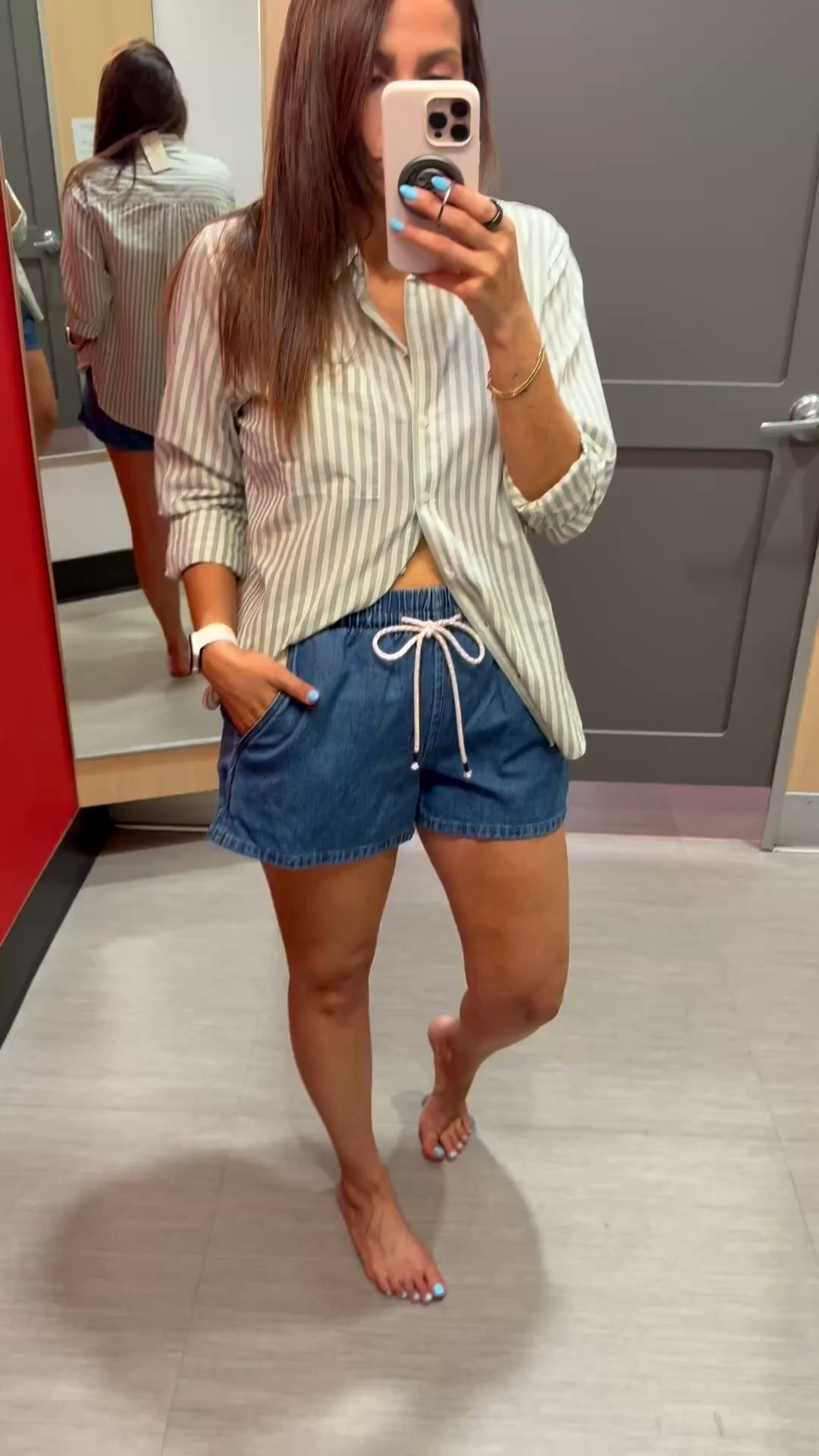 S top. M shorts 

#LTKootd #LTKmomlife