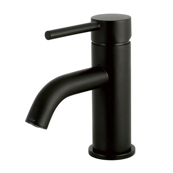 Kingston Brass Concord Single-Handle 1-Hole Deck Mount Bathroom Faucet with Push Pop-Up | Wayfair North America