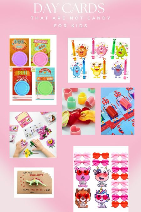 Valentines cards for preschool/kindergarten that are not candy #amazonfinds #valentinescards
