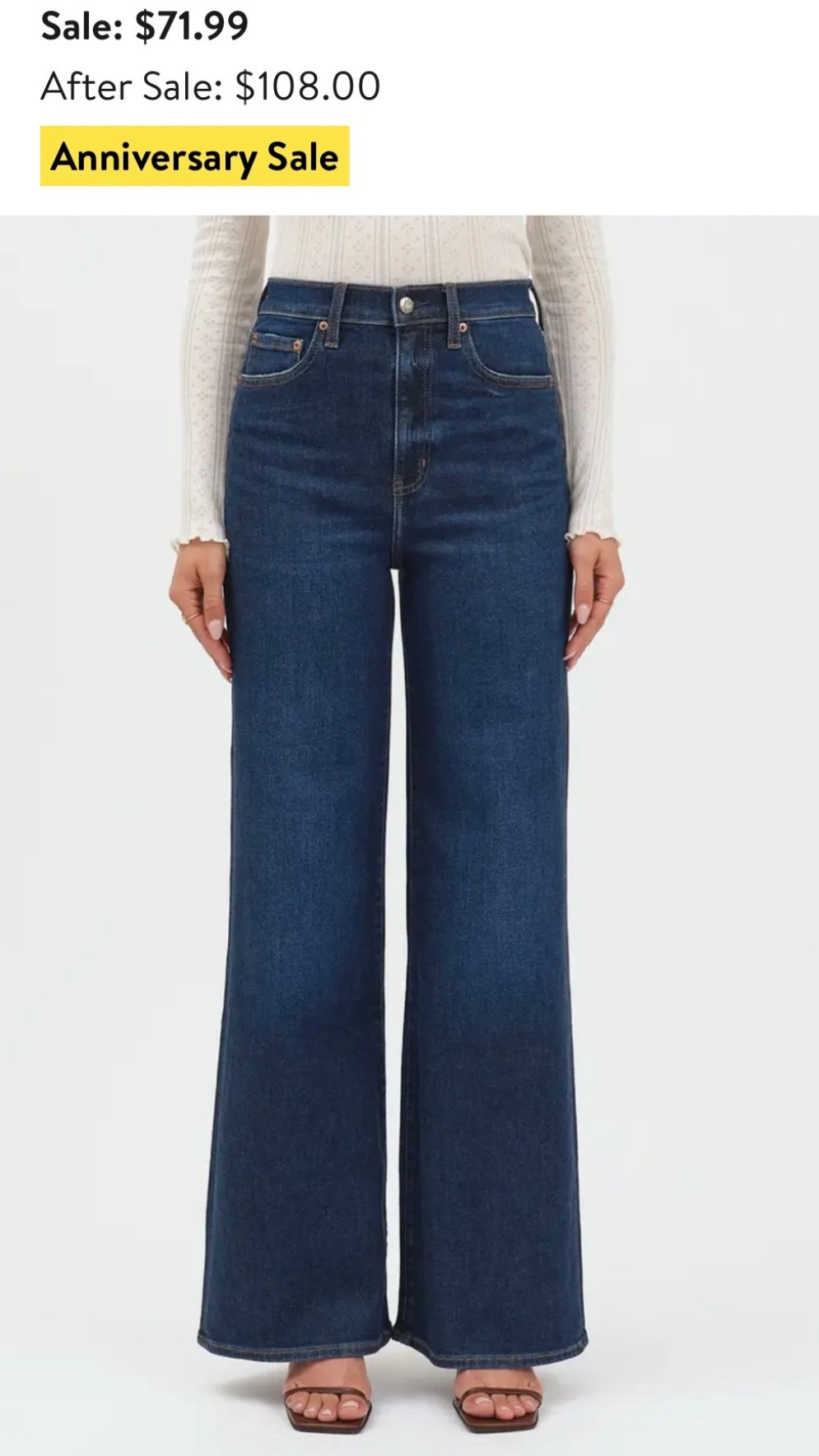 Under $100 nsale denim find - Daze jeans are so good! An underrated brand 

Nordstrom anniversary under $100 sale finds 

#LTKFindsUnder100 #LTKSaleAlert