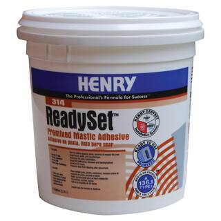 314 Ready Set Gallon Premixed Mastic Adhesive | The Home Depot